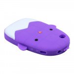 Wholesale iPhone 4 4S 3D Chick Case (Purple)